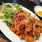 中華料理 祥宇 - しょうが焼き部 バードアイビュー