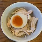 らーめん 三福 - 鷄塩めし 150円^ ^