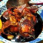 民宿しまさき - ユカタハタの煮つけ（オプションメニュー」）