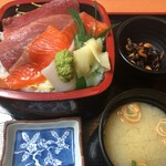 Kaisen Enishi Shokudou - 日替わり定食　700円＋10%