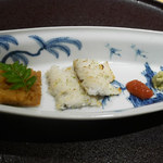 馳走 啐啄一十  - 「鱧の焼き霜と山椒焼き」