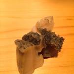 鮨 尚充 - 黒あわびの肝漬け (山口産)