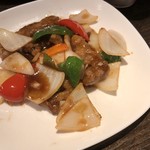 CHINESE KITCHEN Doragon - 牛肉炒め美味しい(単品メニューには無いかも)