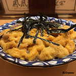 Kakashiya - 生海胆丼＆鯵丼 ﾊｰﾌ＆ﾊｰﾌ