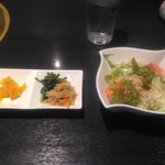 Hirayama - サラダと漬物など