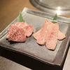 松阪牛 焼肉のGANSAN - 料理写真:イチボとミスジ