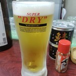 上谷商店 - 生ビール450円は意外と普通の値段