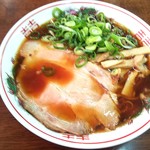 中華そば 一喜 - 唐揚げセットの中華そば（2019.10.23）