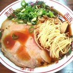 中華そば 一喜 - 中華そばの麺の状態（2019.10.23）