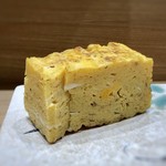 鮨旬美西川 - 玉子焼き・・主人好みの少し甘めのタイプ。