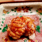 緒方 - 真鱈の雲子の炭火焼き