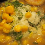 むがく庵 - チーバターコーンラーメン（コーン＆チーズ）