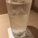 焼鳥 おみ乃 - 瀞とろ（水割り）