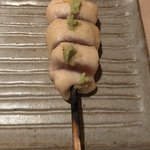 焼鳥 おみ乃 - ささみのさび焼き