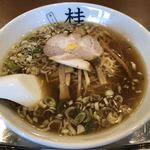 煮干しだし醤油ラーメン 桂 - 料理写真:ラーメン小（150g1玉）