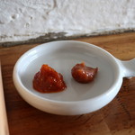 コンジーテーブル - 梅醤とにんにく味噌