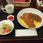 Dining Cafe Esperia - オムカレーセット