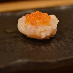 秀徳 - ホタテ　いくら乗せ　これほんと美味しかった♡