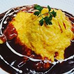 ★Soft-boiled egg Omelette Rice