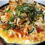★Hormone fried udon
