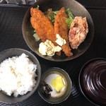 ★Fried white fish set meal