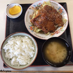 Shokudou Inakaya - 肉野菜炒め定食