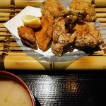 京の町 - 豚肉入り味噌汁。