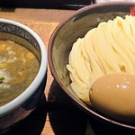 三田製麺所 - 【(限定) 味玉 煮干しつけ麺】￥1010