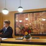 Alitalia Lounge Gate E - チェック・アウトして・・