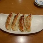 麺処つむじ - 餃子４個（￥300）