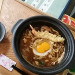 Ryou an - 味噌煮込みうどん（えび天入り）