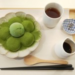 木下茶園 - 抹茶きな粉白玉クリーム(抹茶ジェラート)