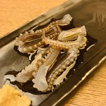 銀座 魚ばか - 下足はまだ動いてる。