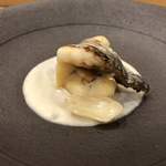 あま木 - 太刀魚、落花生ソース