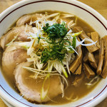 らーめん 許々屋 - 薬膳醤油ラーメン全部入り ネギトッピング