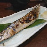 千代の追風 - さんま塩焼き