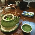 千代の追風 - 土瓶蒸し