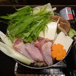 h Sumibiyaki Kisaburou No Yakitori - 鶏みそ鍋　