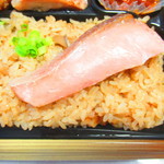 Noukano Musuko - 季節の彩色健美弁当　８９１円（税込）の惣菜のアップ【２０１９年１０月】