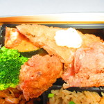 Noukano Musuko - 季節の彩色健美弁当　８９１円（税込）の惣菜のアップ【２０１９年１０月】