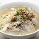 Duck and bamboo shoot soup noodles