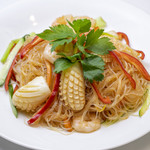 Seafood and vegetable vermicelli
