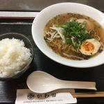 鉄板焼 かわ田 - かわ田ラーメン　ごはんランチサービス