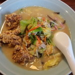 おおむら亭 境川店 - Ｉ ＬＯＶＥ ＹＯＵ 鶏カラ入りチャンポン！