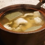 れだん - 松茸と鱧の土瓶蒸し