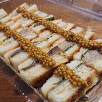 れだん - テイクアウトの〆鯖サンドイッチれだん風