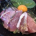 荒木伝次郎 - 天然はまちの海鮮丼♪