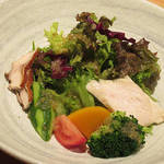 市岡45 - オープン期間限定の鶏刺膳 \1000