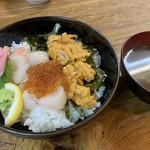 谷町 一味禅 - 北海丼（￥1500）