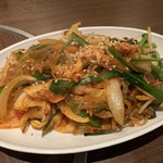 万宝家 - 春雨キムチ炒め（￥850）